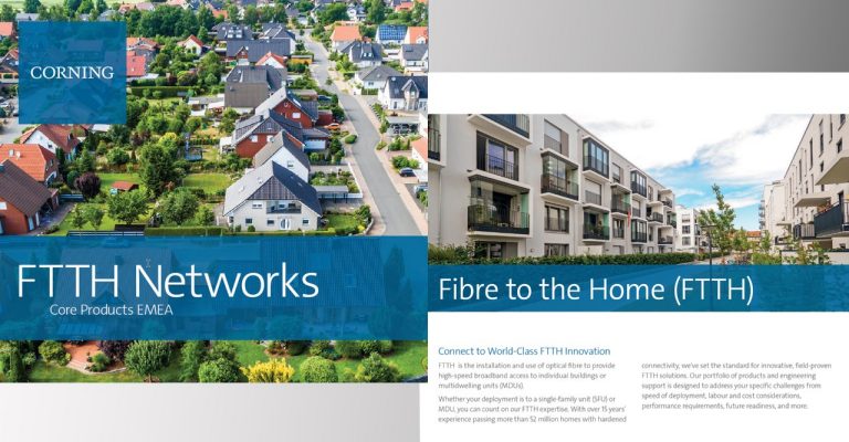 Kernproduktekatalog für FTTH