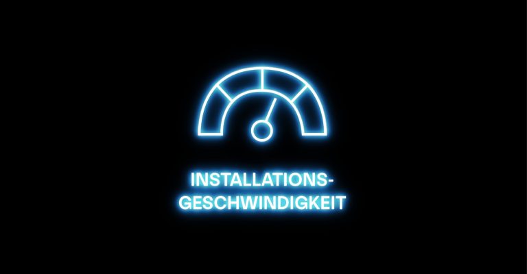 Speed of Install