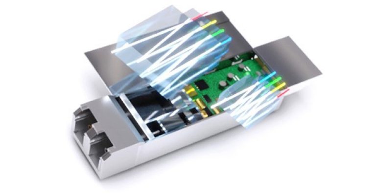 Transceiver with Passive Optical Sub-Assembly (POSA)