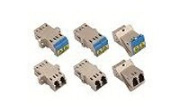 LC Duplex EMI Adapters