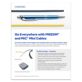 FREEDM® and MIC® Mini Cables
