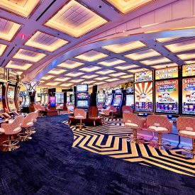Resorts World slot machines via Corning's fiber to the edge solution
