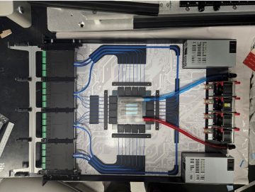 A high-density CPO fiber infrastructure 