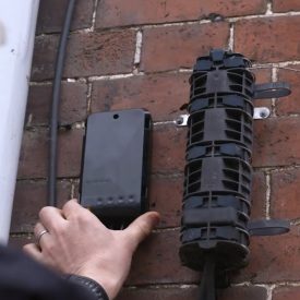 Evolv on historic building