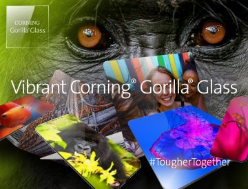 Vibrant Corning Gorilla Glass