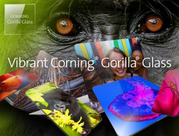 Vibrant Corning Gorilla Glass