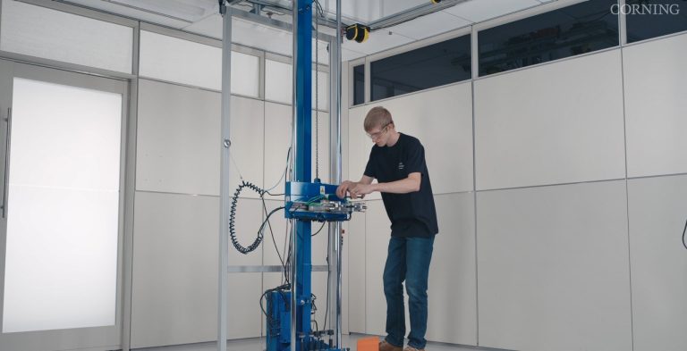 gorilla glass drop tower test