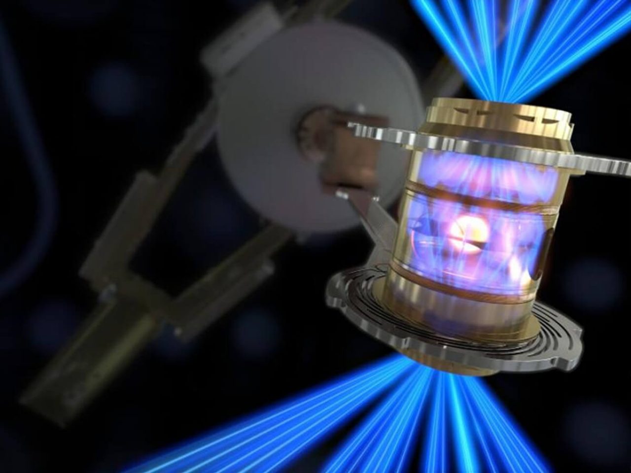 To produce fusion ignition, the LLNL’s National Ignition Facility uses laser energy to create temperatures and pressures like those in the cores of stars.