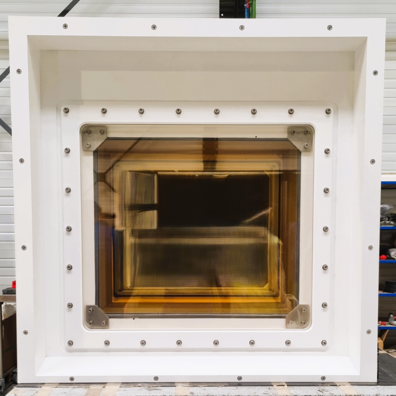 Corning’s specialty glass is being used to block nuclear radiation in research environments.