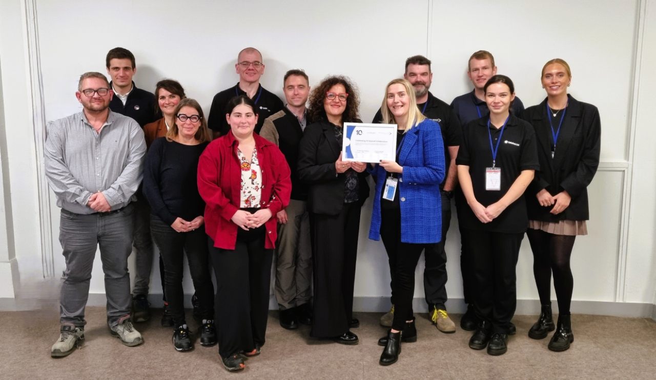 Corning and the United Kingdom National Nuclear Laboratory collaborated on the environment needed to research nuclear energy.