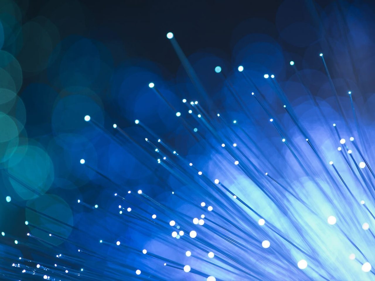 A single optical fiber link can carry more than 150 terabits of data per second.