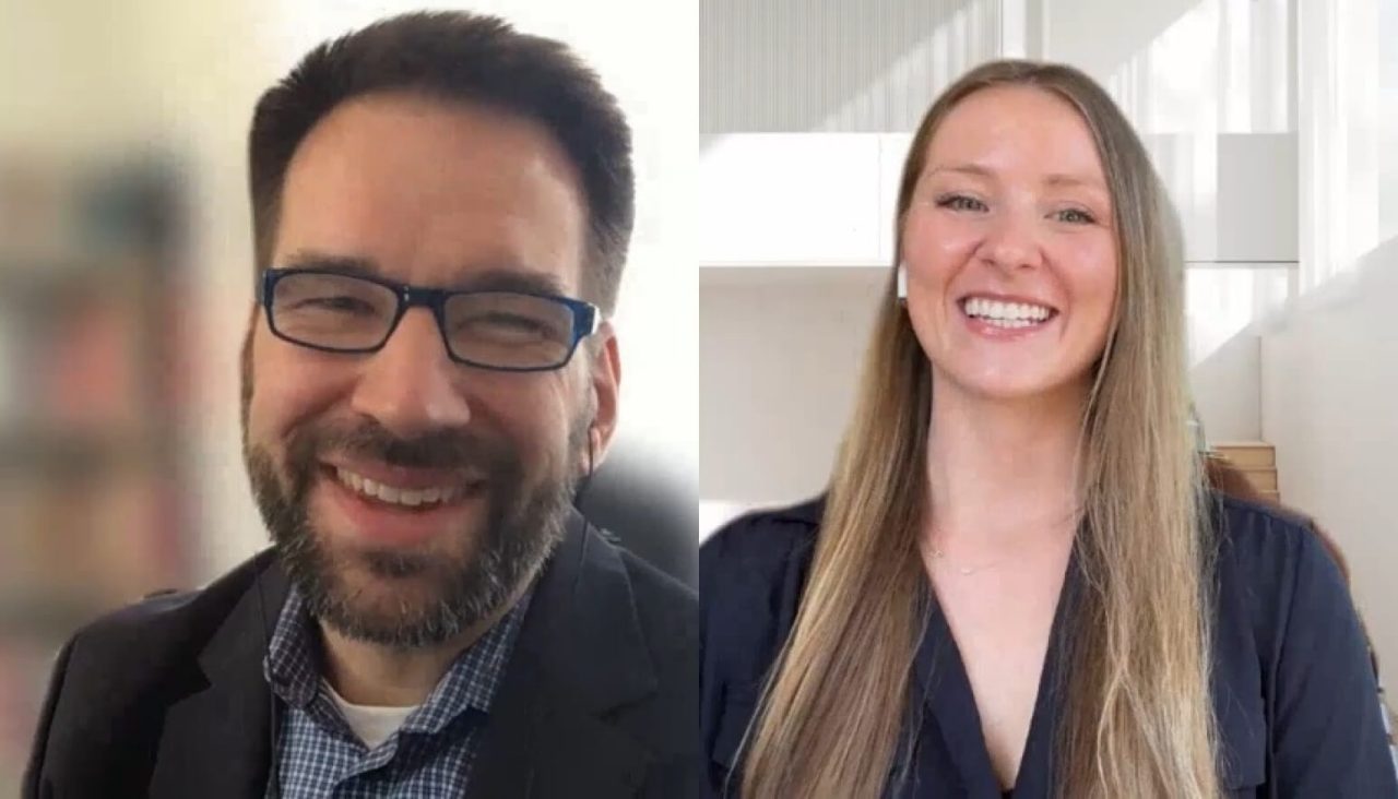 Hillary Junglas, CSN President and Sustainability Specialist, interviews Mark Steen, Vice President of Sustainability and Climate Initiatives and CSN Sponsor, during one of the group’s virtual information sessions.